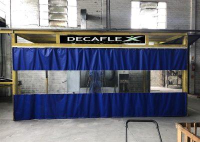 Cortina de lona para pintura Cortina de lona para pintura