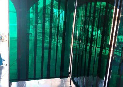 Cortina de proteção para solda