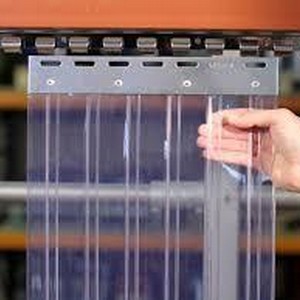 cortina de PVC transparente cortina de PVC transparente
